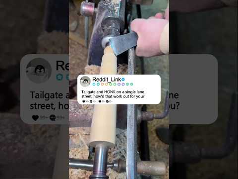 Tailgate and HONK on a single lane Street, how'd that work out for you?#reddit #redditis #stories