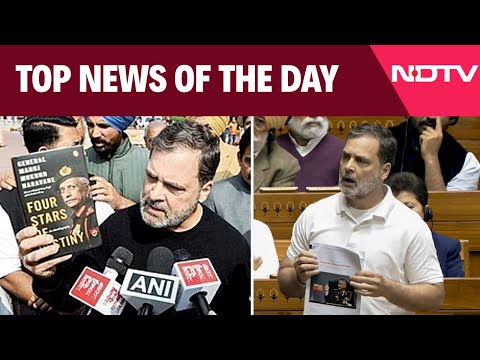 Rahul Gandhi Quoting Unreleased General Naravane Book Sparks Row | Top News Of Feb 9, 2026