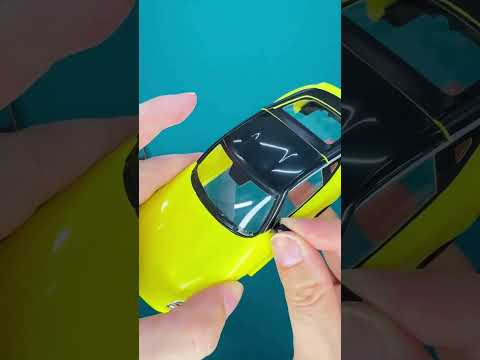 楽プラ スナップキット ニッサン RZ34 フェアレディZ カスタムホイールを作ってみました！！ #アオシマ #asmr #頭文字d #プラモデル