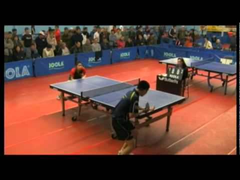 ICC Table Tennis CA Open 2011 - Lily vs. Liu Yanzhe
