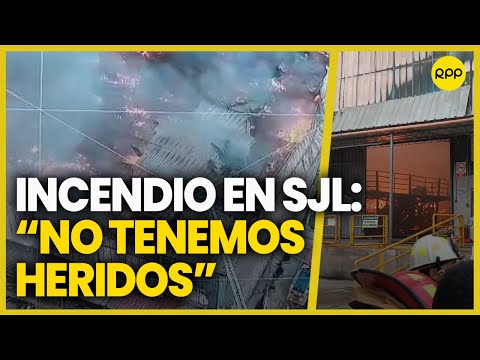 Incendio en San Juan de Lurigancho no presenta reporte de heridos