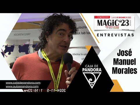 Entrevista Presentación en Magic con José Manuel Morales