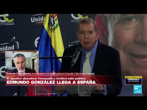 Orlando Viera Blanco: 'Edmundo González podrá contar desde España lo que pasa en Venezuela'