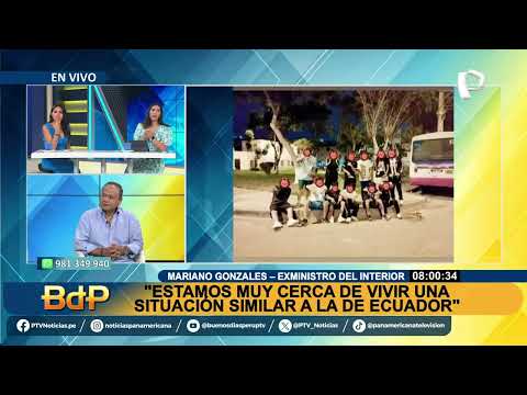 BDP Mariano Gonzales  “Es necesario que el Gobierno declare Estado de Excepción”