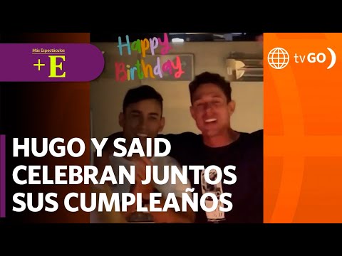 Hugo García y Said Palao celebran sus cumpleaños juntos | Más Espectáculos (HOY)