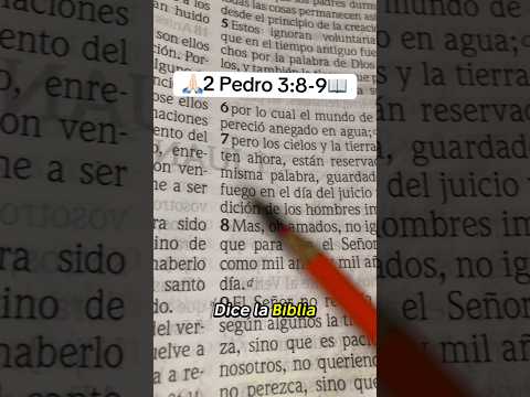 Dice La Biblia En 2 Pedro 3 8 Al 9 #Dios #amen #oracion #PalabraDeDios