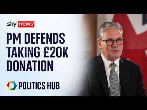 Sir Keir Starmer defends taking £20k donation for his son to study for his GCSEs