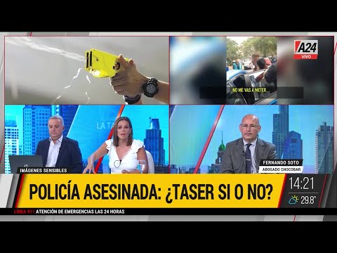 Policía asesinada en Retiro: ¿Pistola Taser si o no?