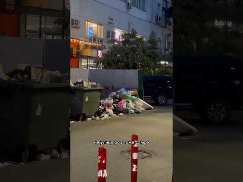 Мусорный кризис в Сочи - наглядно! #сочи #мусор #жкх