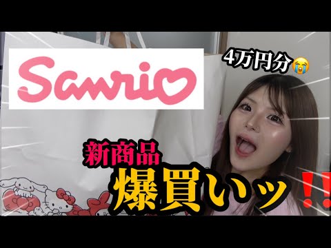 【爆買い‼️】サンリオショップで新商品買いまくって破産💸💸