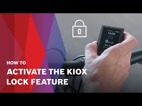 How-to | Activate the Kiox Lock feature