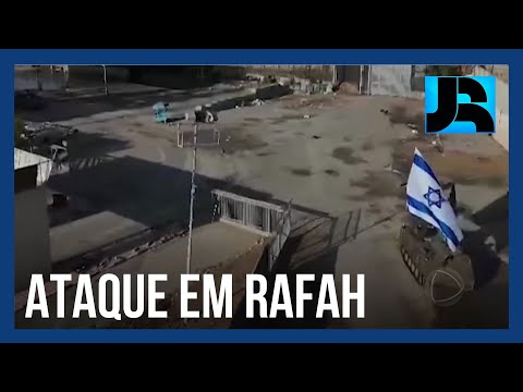 Israel realiza ataques e assume controle da passagem de Rafah, na Faixa de Gaza
