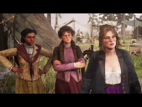 Ladies sing a song on the way to valentine - Red Dead Redemption 2