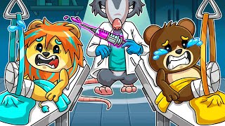 骨がボキボキに折れた体で病院から脱出してみた結果...！？【 ロブロックス Roblox 】