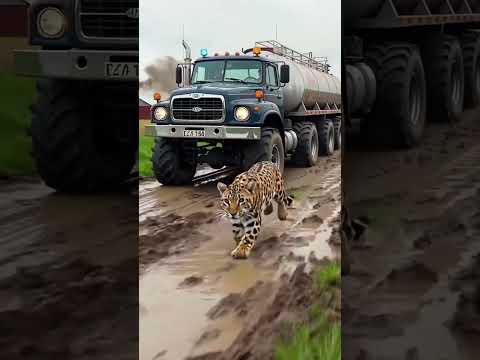Farm on Fire, Brave Jaguar Races for Help to Rescue Flock. #animals #rescue