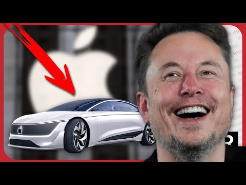 What Elon Musk just said about Apple's ELECTRIC CAR FAILURE is spot on | Redacted w Clayton Morris