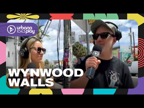 Andy Kusnetzoff y Sofi Martínez caminan por Wynwood Walls: #Perros2024 en Miami