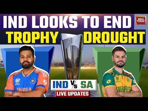 IND Vs SA LIVE Updates: India Wins Toss, Opts To Bat First Vs South Africa | T20 World Cup Final