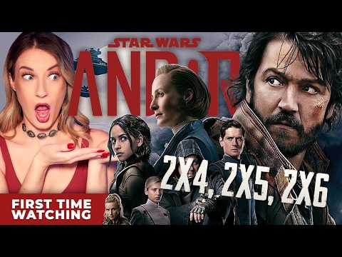 Star Wars ANDOR 2x4, 2x5, 2x6 First Time Watching Reaction & Review | I'm HOOKED on This SHOW!!