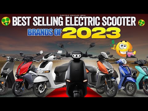 Best Selling Electric Scooter Brands of 2023 | Electric Vehicles India
