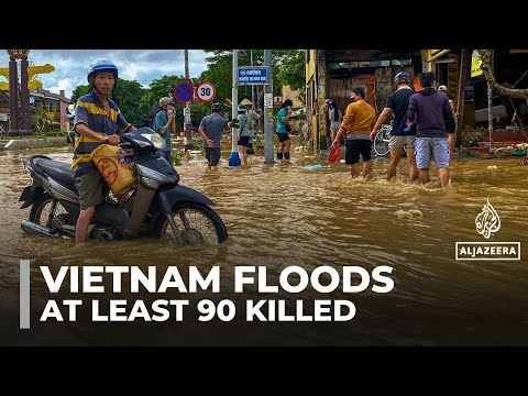 Death toll from Vietnam floods rises to 90, several still missing