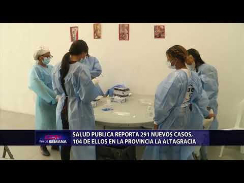 SP reporta 291 nuevos casos COVID-19, 104 en provincia La Altagracia