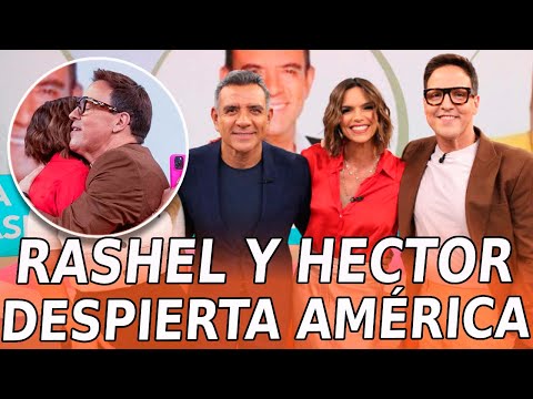 Héctor Sandarti y Rashel Díaz SORPRENDE al aparecer en Despierta América