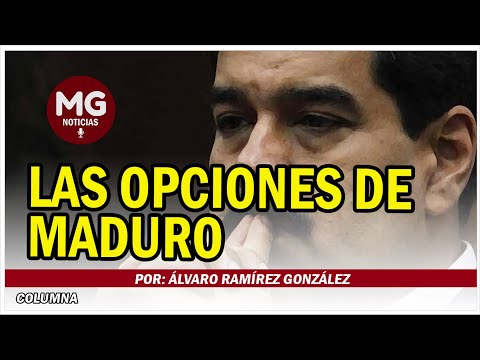 LAS OPCIONES DE MADURO  Por: Álvaro Ramírez González