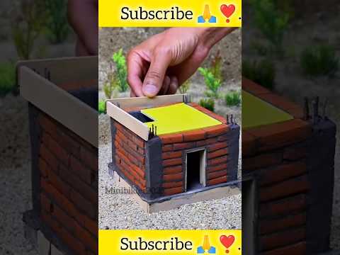 छोटा सा प्यारा घर 🏠#shortsfeed #minihouse #shortvideo
