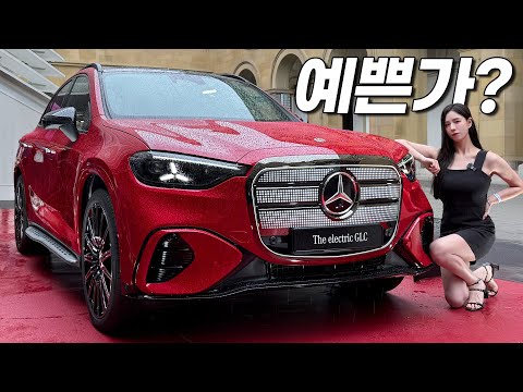 벤츠 GLC 전기차 출시!! 디스플레이가 39인치라고? 계속 보니까 예쁜거 같기도..