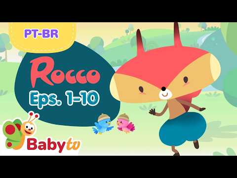 Explore a Floresta com Rocco! 🌲🐿️ | 10 Episódios | BabyTV para Crianças