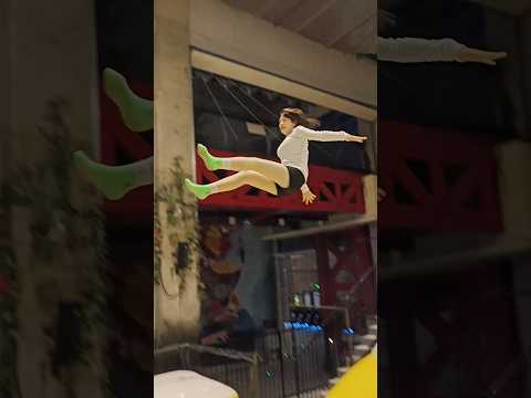 #6631Do you have 😮😮😳this sport in your country?! #Trampoline #Aerial Man#game #funnyshorts