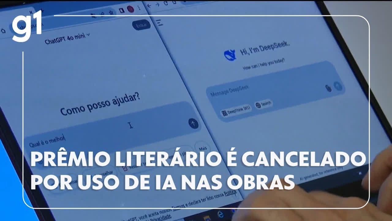 Prêmio literário é cancelado após obras inscritas serem feitas por inteligência artificial