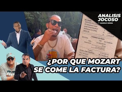 ANALISIS JOCOSO - MOZART SE COME FACTURA DE 9 MIL DOLARES EN COLOMBIA