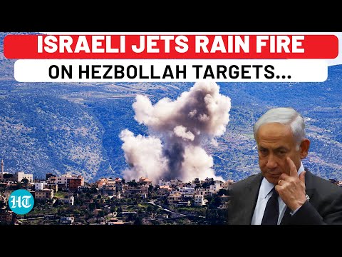 Israeli Fighter Jets Strike Hezbollah Targets In Southern Lebanon | Full-Fledged War Imminent?