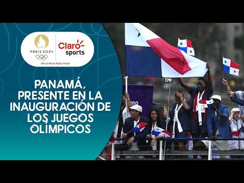 #Paris20204| Panamá, presente en la inauguración de los Juegos Olímpicos