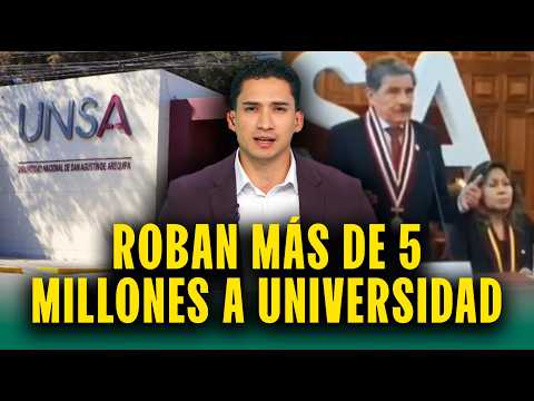 Casi 10 años robando: Denuncian millonario robo sistemático en UNSA