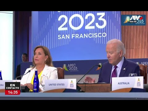 Dina Boluarte: Joe Biden transfiere presidencia de APEC a jefa de Estado