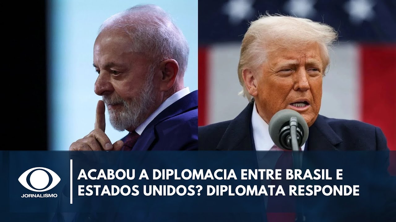 Acabou a diplomacia entre Brasil e Estados Unidos Diplomata responde