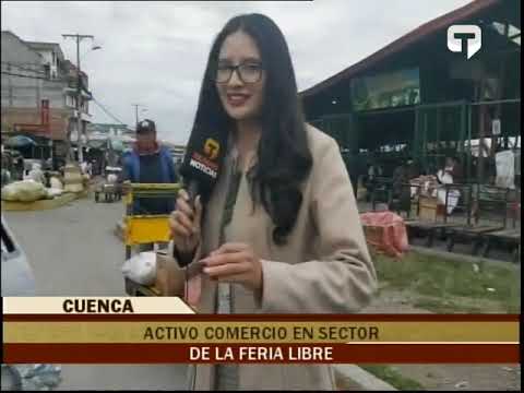 Activo comercio en sector de la feria libre