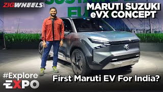 Maruti’s First EV Concept SUV For India Revealed