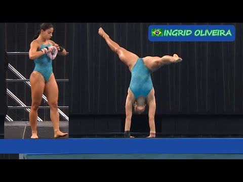 The Most Spectacular Armstand Dive🔥by Ingrid Oliveira | Women’s Diving