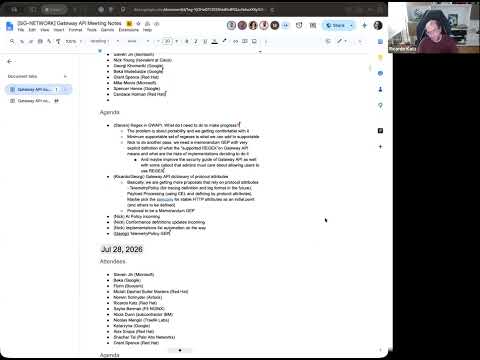 SIG Network Meeting for 2026-08-03