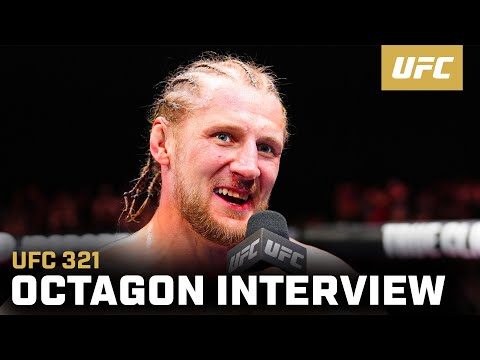 Alexander Volkov Octagon Interview | UFC 321