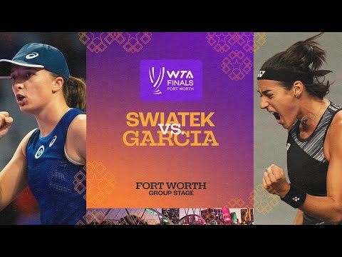 Iga Swiatek vs. Caroline Garcia | 2022 WTA Finals Group Stage | Match Highlights