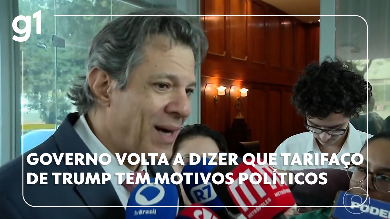 Governo volta a dizer que tarifaço de Trump tem motivações políticas