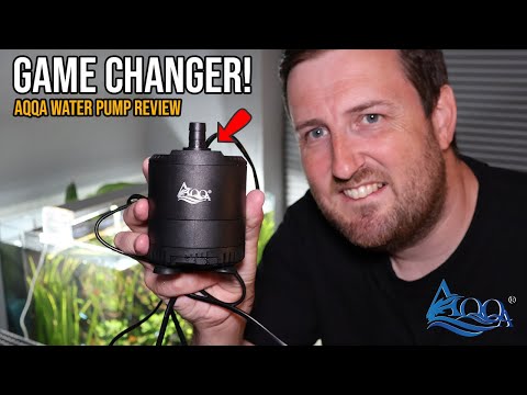 I Just Supercharged My Water Changes! AQQA were very kind to send me this water pump to review, it has made water changes so much easier!

