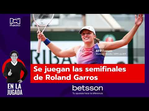 Se juegan las semifinales de Roland Garros