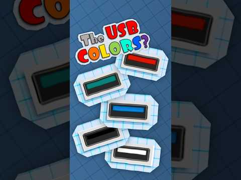 USB Colors ACTUALLY MATTER?