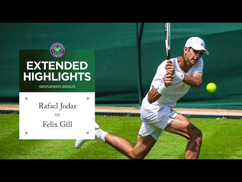 Jodar on form in the opening round | Rafael Jodar vs Felix Gill | Highlights | Wimbledon 2026